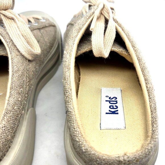 Keds Beige Canvas Mule Sneakers Size 8.5 US Womens Casual Shoes - Picture 8 of 8